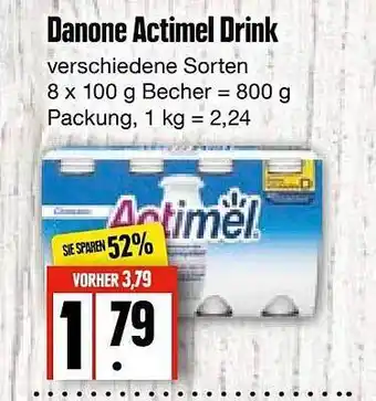 Edeka Frischemarkt Danone actimel drink Angebot