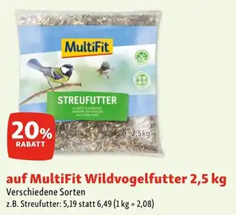 Fressnapf MultiFit Wildvogelfutter 2.5kg Angebot