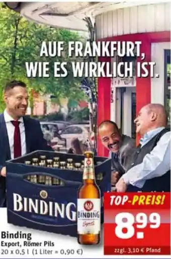 Schluckspecht Binding 20*500ml Angebot