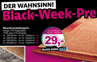 Möbel Inhofer Maschinenwebteppich Angebot