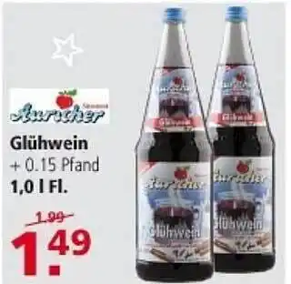 Multi Markt Aurucher glühwein Angebot