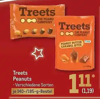 METRO Treets peanuts Angebot