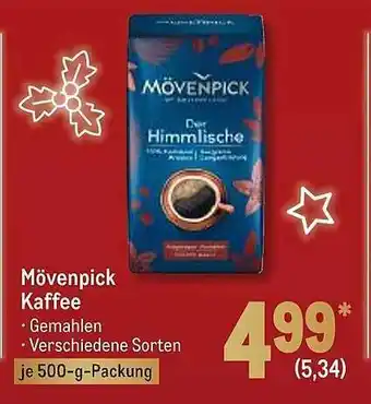 METRO Mövenpick kaffee Angebot