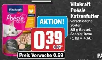 dodenhof Vitakraft Poésie Katzenfutter 85 g Beutel/Schale/Dose Angebot