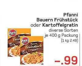 akzenta Pfanni bauern frühstück oder kartoffelgratin Angebot