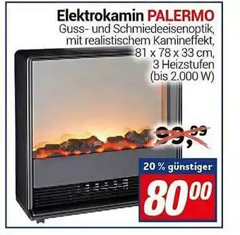 CENTERSHOP Elektrokamin palermo Angebot