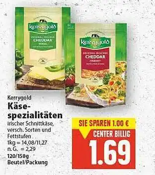 E-Center Kerrygold käsespezialitäten Angebot