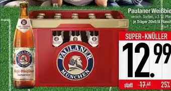 E-Center Paulaner weißbier Angebot