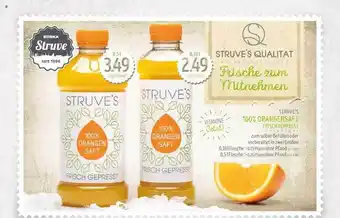 Edeka Struve Struve's 100% orangensaft frisch gepresst Angebot