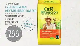 Edeka Struve Jj darboven café intención bio-fairtrade-kaffee Angebot