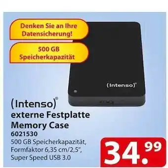 Famila Nord Ost (intenso) externe festplatte memory case 6021530 Angebot