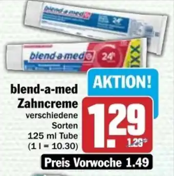 dodenhof blend a med Zahncreme 125 ml Tube Angebot