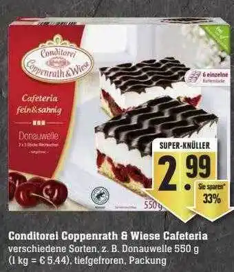 Scheck-in-Center Conditorei coppenrath & wiese cafeteria Angebot