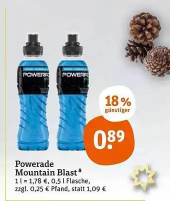 tegut Powerade mountain blast Angebot