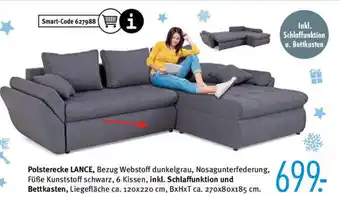 Trends Möbel Lance Polsterecke Angebot