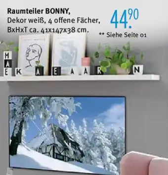 Trends Möbel Bonny Raumteiler Angebot