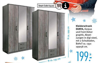 Trends Möbel Dunya Kleiderschrank Angebot