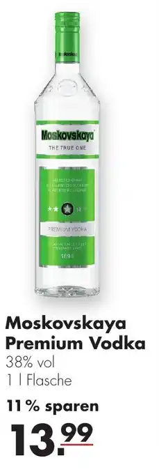 Handelshof Moskovskaya Premium Vodka 1L Angebot