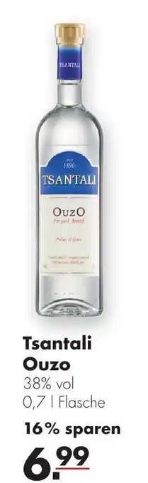 Handelshof Tsantali Ouzo 0,7L Angebot