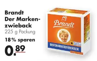 Handelshof Brandt Der Markenzwieback 225g Angebot