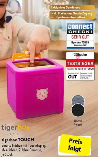 Aldi Süd Tigerbox Touch Angebot