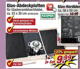 Poco Glas-Abdeckplatten Angebot