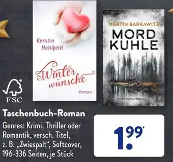 Aldi Süd Taschenbuch Roman Angebot