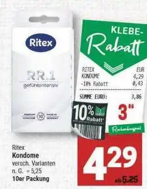 Marktkauf Ritex kondome Angebot