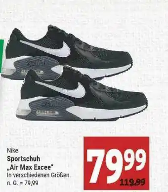 Marktkauf Nike sportschuh „air max excee“ Angebot