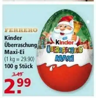 Multi Markt Ferrero kinder überraschung maxi-ei Angebot