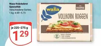 Globus Wasa knäckebrot spezialität Angebot