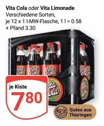 Globus Vita cola oder vita limonade Angebot