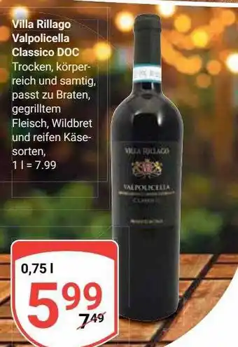 Globus Villa rillago valpolicella classico doc Angebot