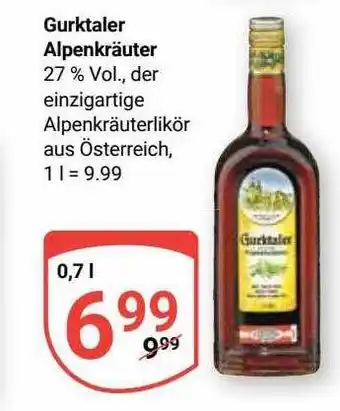 Globus Gurktaler alpenkräuter Angebot