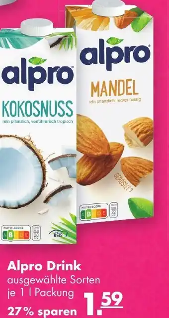 Handelshof Alpro Drink 1L Angebot