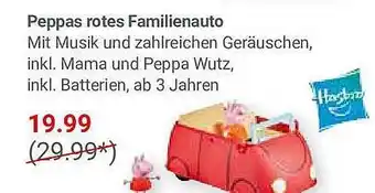 Globus Peppas rotes familienauto Angebot