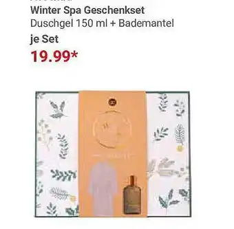 Globus Winter spa geschenkset Angebot