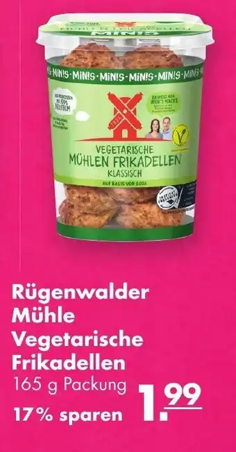 Handelshof Rügenwalder Mühle Vegetarischer Frikadellen 165g Angebot