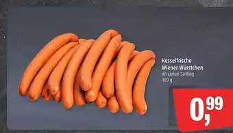 Markant Kesselfrische wiener würstchen Angebot