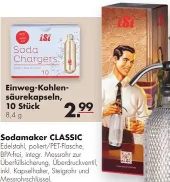 Handelshof Einweg Kohlensäurekapseln, 10 Stück Angebot