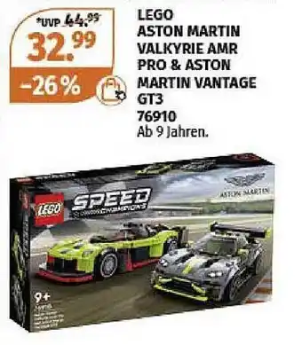 Müller Lego aston martin valkyrie amr pro & aston martin vantage gt3 Angebot