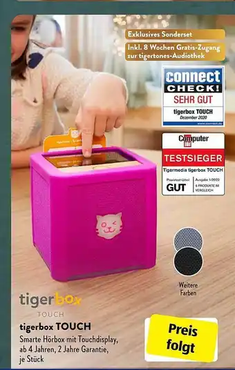 Aldi Süd Tigerbox touch Angebot