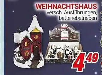 CENTERSHOP Weihnachtshaus Angebot