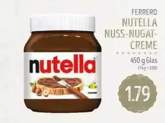 Edeka Struve Ferrero nutella nuss-nugat-creme Angebot