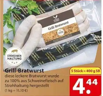 Famila Nord Ost Strohschwein grill-bratwurst Angebot