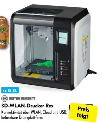 Aldi Süd Bresser 3D WLAN Drucker Rex Angebot