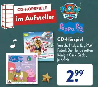 Aldi Süd CD Hörspiel Angebot