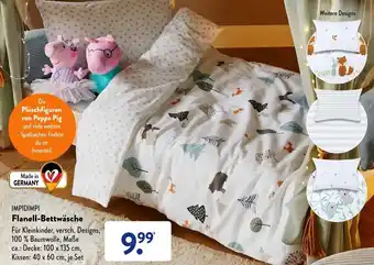 Aldi Süd Impidimpi Flanell Bettwäsche Angebot