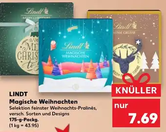 Kaufland Lindt Magische Weihnachten 175 g Packg. Angebot