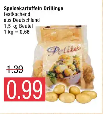 Marktkauf Speisekartoffeln Drillinge 1,5kg Beutel Angebot